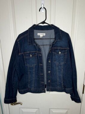 Artisan NY Dark Indigo Denim Jacket Women's Jean Jacket